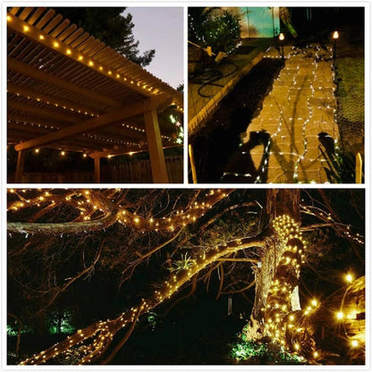 Ultra Long 1000LED Solar String Fairy Light Outdoor Copper Waterproof Christmas Garland Decoration Garden Party 100M/50M/10M/5M