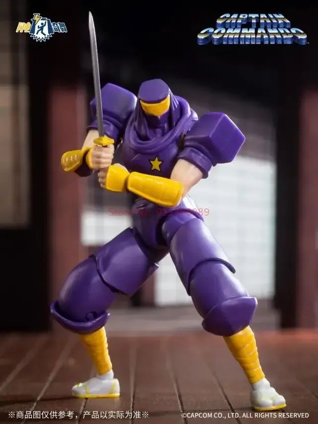 52TOYS Action Figure CAPCOM Final Fight 1PCS Colecionável Decoração de Mesa Presente Criativo para Aniversário 3.75inch/10cm
