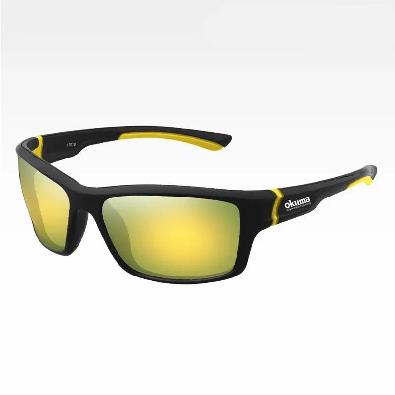 Óculos de Sol para Pesca Okuma UV400 Masculino para Dirigir Óculos de Sol Masculino Clássico para Caminhada e Pesca Óculos de Sol UV400