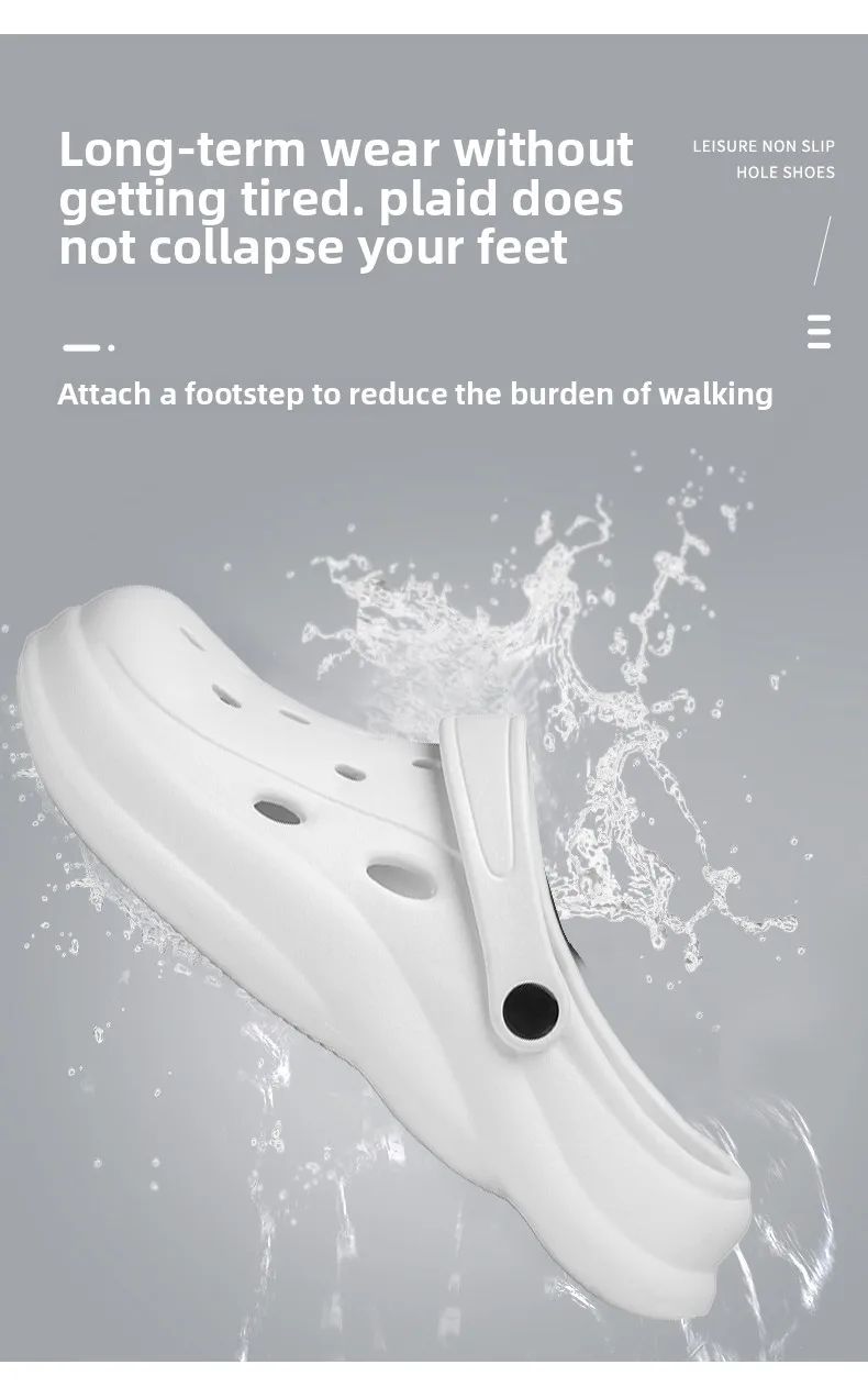 Mens Summer Beach Sandals Unisex Casual Garden Clogs Outdoor Wide Toe Cross Sandals for Ladies Non Slip House Shower Slippers