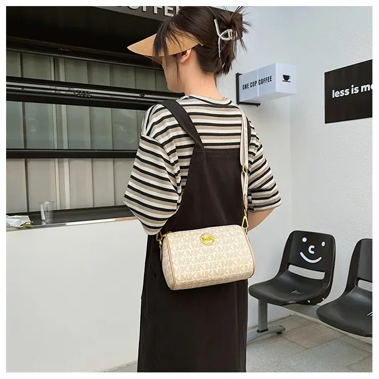 IMJK 22*14*11cm Women Shoulder Luxury Bags Designer Crossbody Chest Purses Handbag Women Clutch Travel tote Bag