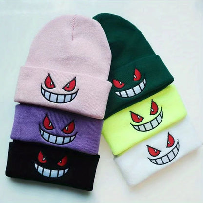Novo Gorro de Inverno Bordado Unissex para Homens Mulheres, Touca Beanie 2024 Outono Ao Ar Livre Quente Feminino Hip Hop Esporte Esqui Chapéus de Tricô gorros
