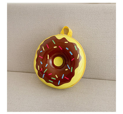 Cartoon Kids Backpack Cute Donut Eggshell Bag Fun Kindergarten Kids Backpack Boys Girls Backpack