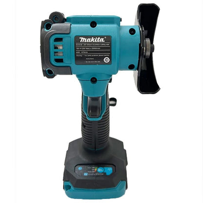 Esmerilhadeira angular sem fio Makita, 3 polegadas, esmerilhadeira angular sem fio de 3 polegadas, ferramenta de corte elétrica, serra circular de corte, ferramenta elétrica
