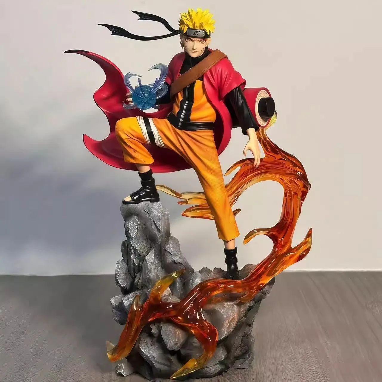 27cm Naruto Anime Figure Uzumaki Naruto Uchiha Sasuke Action Model Pvc Statue Desktop Ornament Collection Toys Gift