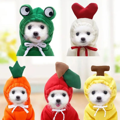 Roupas Pet Cosplay Moletom Para Cães Pequenos Casaco Jaqueta Fantasia Gatinho Chihuahua Yorkie