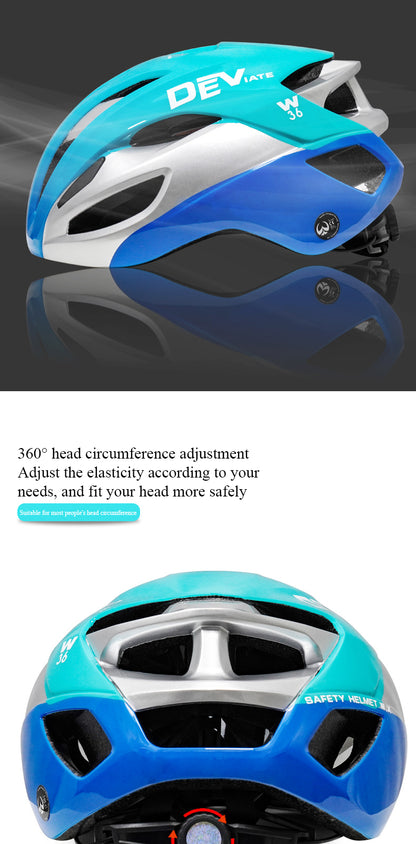 Road Bike Helmet Racing Outdoor Adult Sports Mountain Biking Equipment Special Helmet Men and Women Adjustable Riding Hat