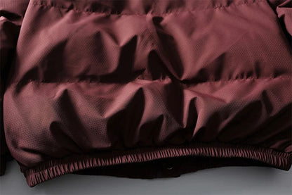 ?Mirrordust?Winter Men Jackets Thicken Warm Parkas Harajuku Oversized Bubble Coats Thicken Jackets Casual Loose Jackets Outwear