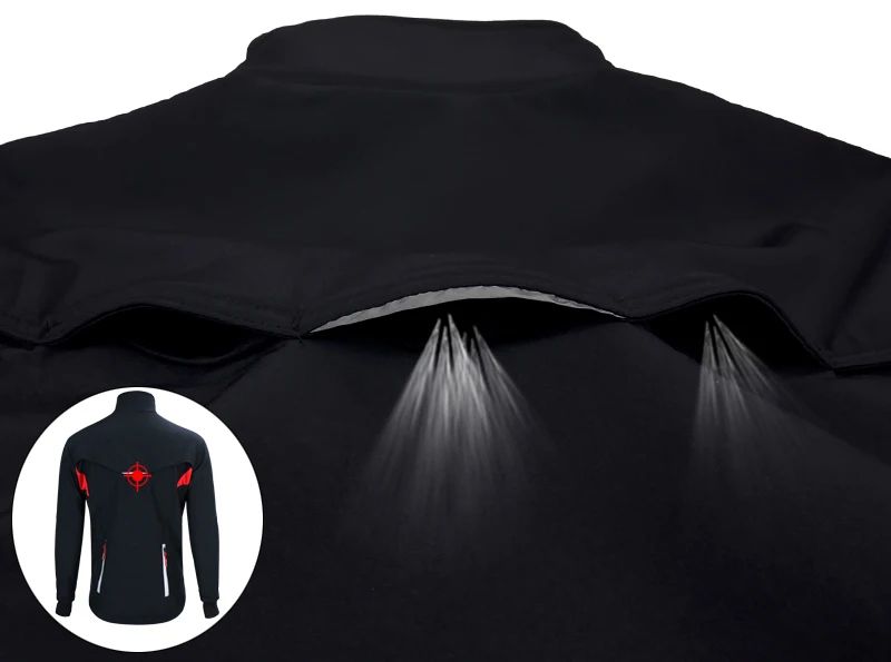 X-TIGER Winter Fleece Thermal Cycling Jacket Coat Windproof Bicycle Clothing Autumn Outdoors Sport Cycling Camping Hiking Jacket