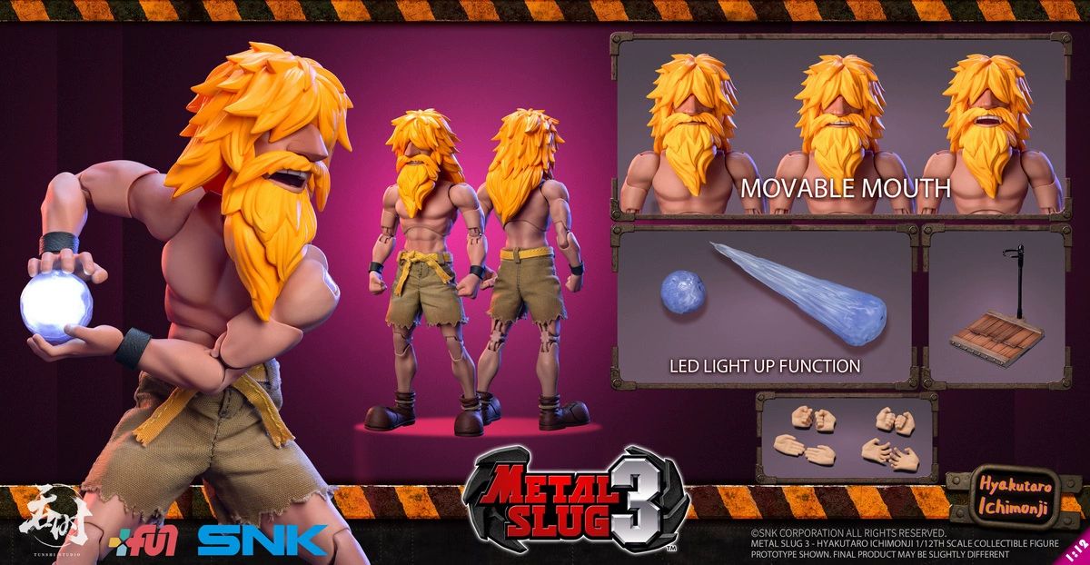 Em Estoque Timeless Studio Metal Slug Xx Ralph & Clark Figuras Articuladas 1/12