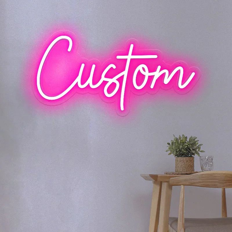 Custom your Personalised Name Neon Sign Light for girls/boys Birthday Gifts Party Bar Wedding Room Wall Decoration Neon Led Sign