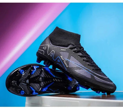 Men Football Shoes TF/FG Society Cleats Indoor Soccer Shoes Professional Football Field Boots Fast Unisex Sneaker Top Quality