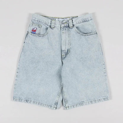 Retro Hip hop Embroidery Graphic Pants Cartoon Streetwear Denim Shorts Y2k Baggy Jorts Harajuku Gym Basketball Shorts Men