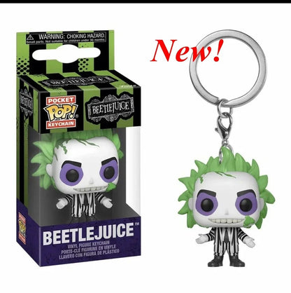 FUNKO POP Filmes Esquadrão Suicida O Coringa Arlequina Rei Tubarão Chaveiro Brinquedo Boneco de Ação Coleção de Brinquedos para Crianças com Caixa