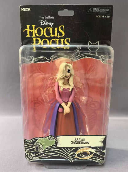 Disney Hocus Pocus Irmãs Sanderson Boneca Articulada de 15 cm - Modelo Colecionável de Presente Para Fãs e Meninas Adequado Para Aniversário
