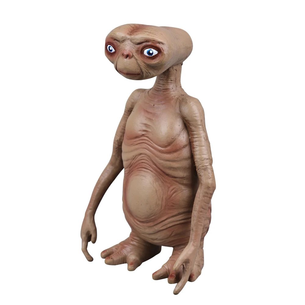 ET The Extra Terrestrial Alien UFO Action Figures PVC Table Statue Toys Latex Mascot for Gifts Ornaments Souvenirs