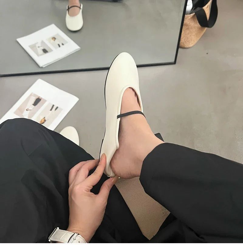 Designers Woman Flats Shoes Fashion Shallow Slip on Women Soft Sole Ballet Shoes Ladies Casual Outdoor Ballerina Shoe