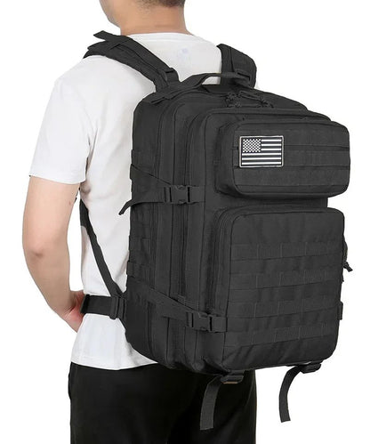 Mochila Tática 45L Grande Capacidade Mochila Militar 3 Dias Fitness Caminhada Bolsa de Acampamento Equipamentos de Caminhada Mochilas