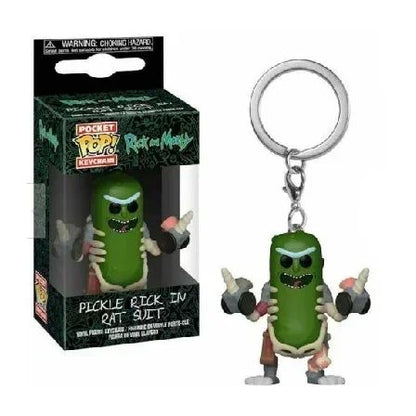 Funko Pop Novo Rick E Morty Noob Noob TINKLES MR. POOPY Chaveiros Boneco de Vinil Krombopulos Pickle Rick Chaveiro Pocket Pop Brinquedo
