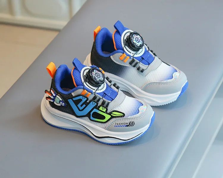 2025 Kids Breathable Mesh Sneakers | Non-Slip Soft Sole Outdoor Running Shoes for Boys Girls,