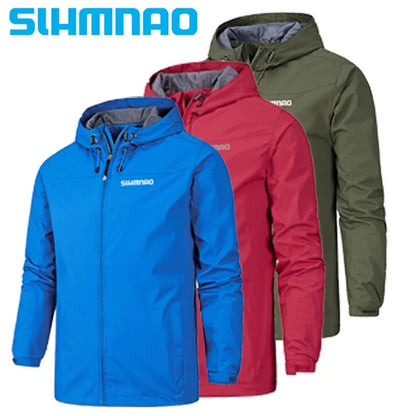 Men's waterproof fishing raincoats, bicycle raincoats, windproof jackets, mountaineering suits, spring and autumn overcoats