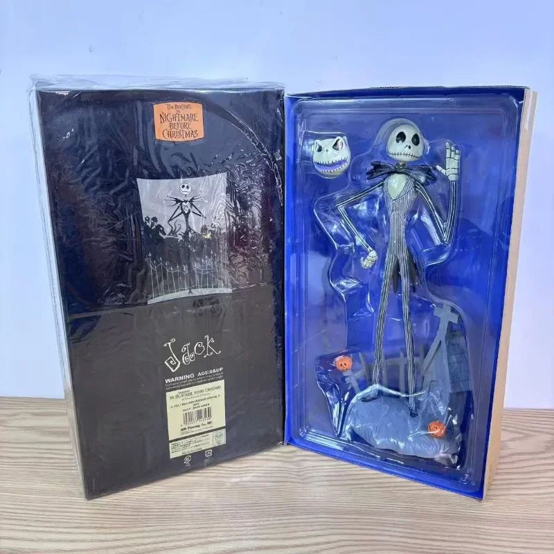 Disney The Nightmare Before Christmas Anime Figure Jack Skellington Model Desktop ornaments Halloween Room Decoration Toy Gifts