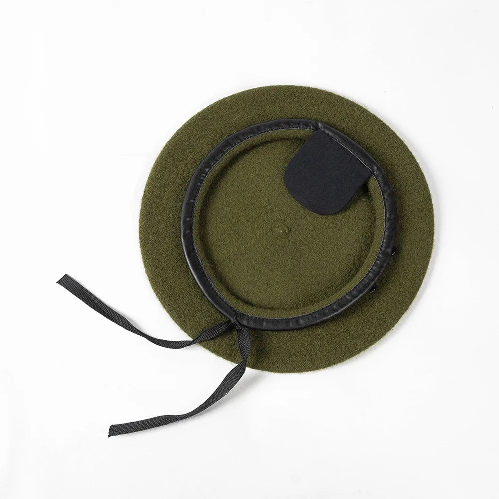 Large Size Wool  Military  Army Berets Hat for Big Head Unisex Men Women Devil Soldier Winter Warm Wide Beret Cap Painters Hats