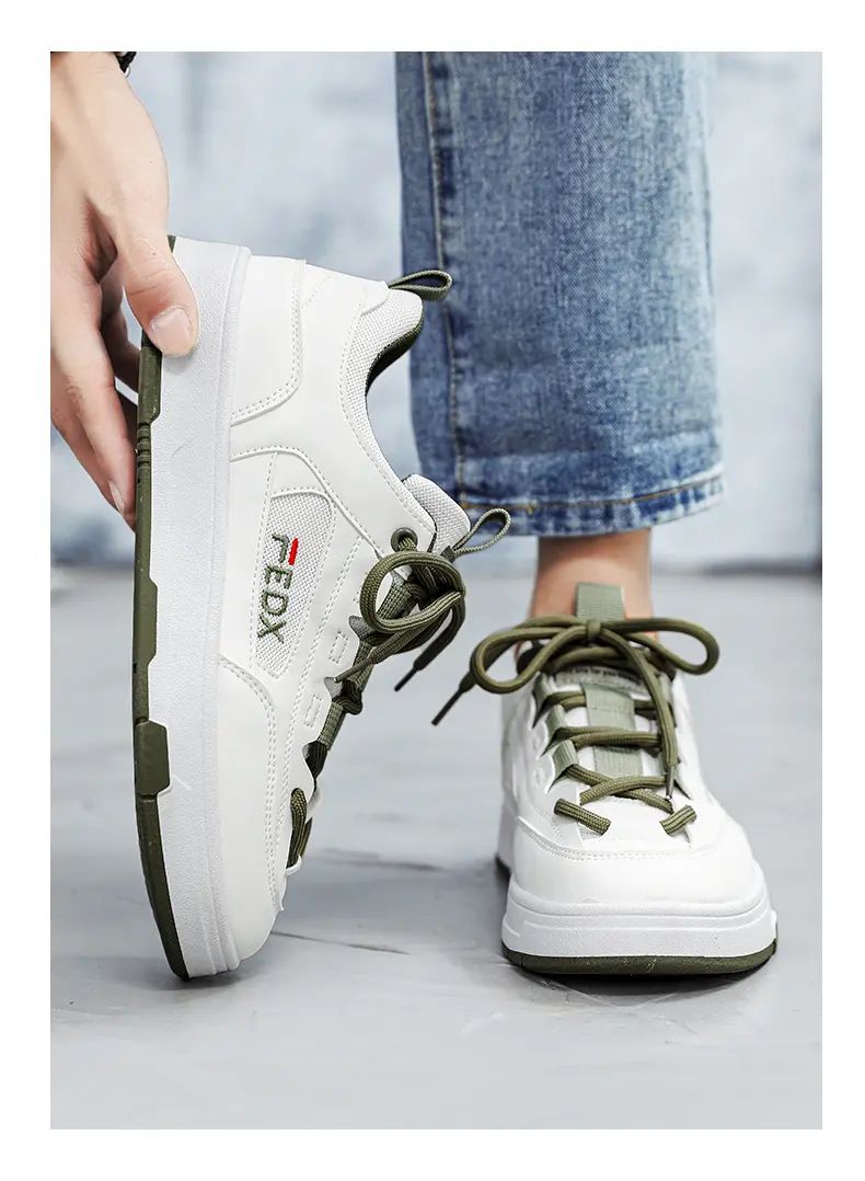 Bread Shoes for Men Trendy Board Shoes Niche Design Breathable Retro Chunky Sneakers Luxury Designer Male Casual Vulcanize Shoe