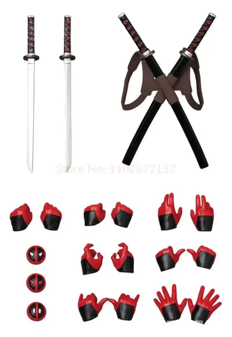 16cm Mafex 082 Marvel X-Men Deadpool Boneco de Ação Versão em Quadrinhos Colecionável Brinquedo Modelo Boneca Presentes Legais de Aniversário e Festivais