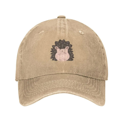 Cute Hedgehog Baseball Cap for Men Women Vintage Trucker Hats Dad Caps for Daily