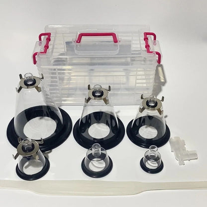 Máscara cirúrgica animal grande Máscara de anestesia para animais de estimação Cães Gatos Transparente Reanimador manual Máscara de oxigênio para anestesia veterinária