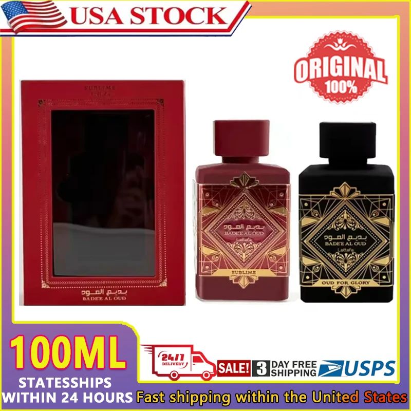 100ml Men's Long Lasting Light Fragrance Arab Original Replica Perfume Cologne Pheromone Arab Perfume Men's High Quality Perfume