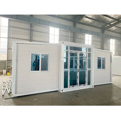 Casa Contêiner Dobrável Expansível Modular Pré-fabricada Pronta de 20 e 40 Pés com Cozinha e Banheiro