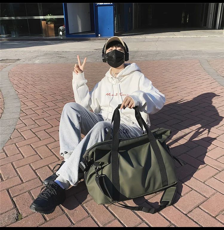 Oxford Travel Bag Handbags Large Capacity Carry On Luggage Bags Men Women Shoulder Outdoor Tote Weekend Waterproof Sport Gym Bag