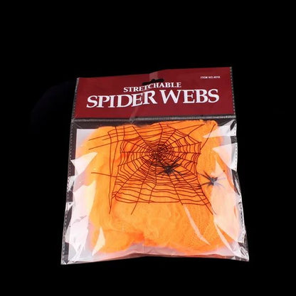 Halloween Spider Web Giant Stretchy Cobweb For Home Bar Haunted House Scary Prop Horror Yard Outdoor Halloween Party Decoration
