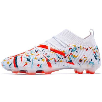 TF/AG Men Football Boots Society Cleats Soccer Shoes Boys Professional Football Field Boots Indoor Fast Non Slip Sneakers Match
