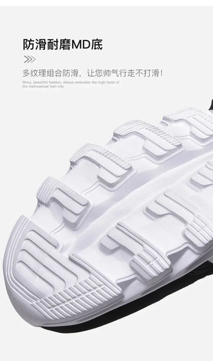 Marca Tendência Tamanho 46 47 48 Tênis Masculino Antiderrapante Amortecedor Solado Grosso para Fitness Tênis de Corrida Respirável para Uso Externo para Homens