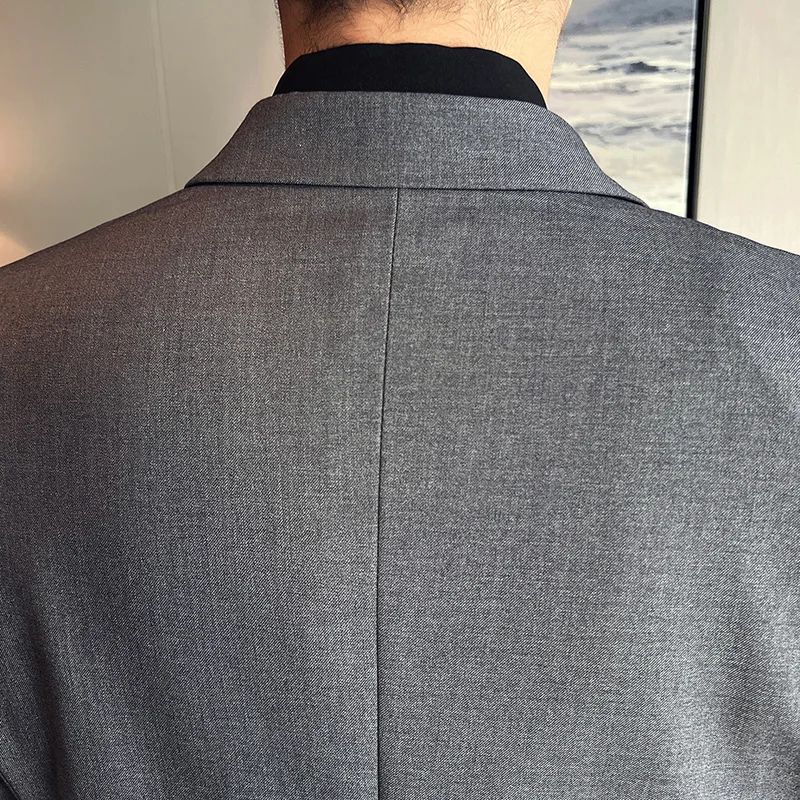 LIBIELIY High Quality Fashion Business Casual (suit + Vest + Trousers) British Style European And American Wedding Dress Three-p