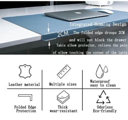 Folding Large Mouse Pad Elbow Guard Wrist Guard Mousepad Office Desk Mat Laptop Computer Desk Pad Gaming Table Mat