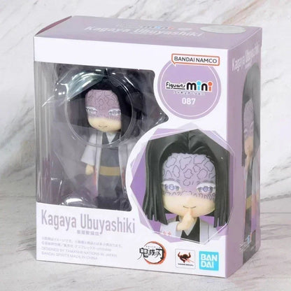 Em estoque Bandai Figuarts 100% original mini Demon Slayer Shinobu Kocho & Kamado Tanjirou Uzui Tengen Nezuko Anime Figure Toys WY