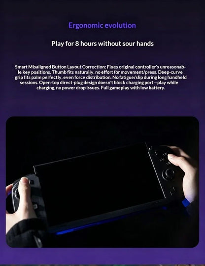 Abxylute N6 Deck-Style Controller For Switch 2 Hall Effect Joystick Native GL/GR Button Native HD Vibration Pro Handle NS2 Gifts