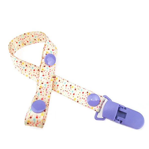 1pc Portable Pacifier Clip: Lightweight material, easy-to-use clip, ideal choice for outings with baby