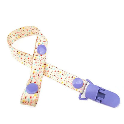 1pc Portable Pacifier Clip: Lightweight material, easy-to-use clip, ideal choice for outings with baby