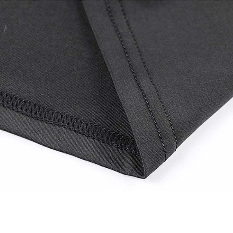 Training Exercise Sleeveless T-shirts Men Fitness Running Vests Turtleneck Elastic Quick Dry Compression Shirt Gym Tank Tops