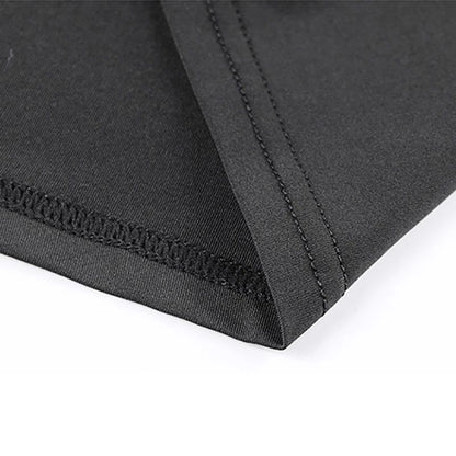 Training Exercise Sleeveless T-shirts Men Fitness Running Vests Turtleneck Elastic Quick Dry Compression Shirt Gym Tank Tops