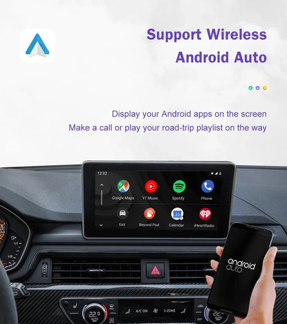 2025 New Wireless CarPlay for Audi A4 B9 A5 2016-2018 Android Auto  AirPlay Reverse Camera Multimedia Accessories