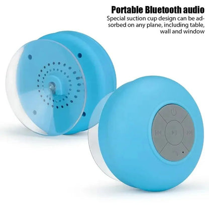 Caixa de Som Bluetooth Sem Fio Portátil Áudio À Prova D'água Botões de Controle de Fácil Acesso Reprodutor de Música para Escritório Carro Casa e Chuveiro