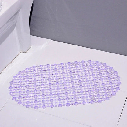 1PC Anti-slip shower pad with suction cup Massage Mat anti-fall children's foot pad PVC bathroom floor mat Bathroom accessories