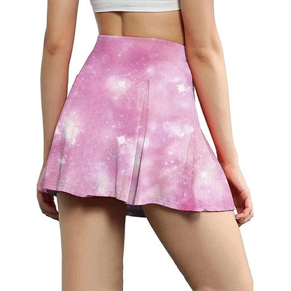 12 Colour Leopard Print Butt Lifting Skorts Casual Summer Workout High Waist Shorts Women's Clothing