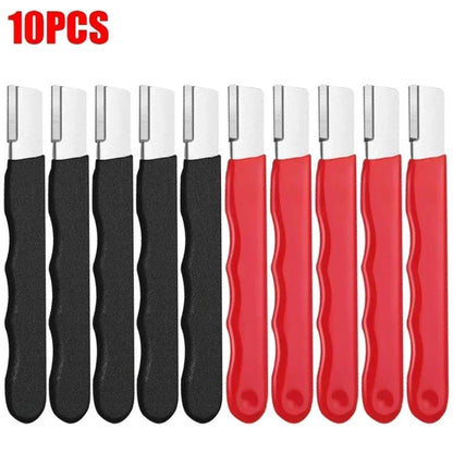 10/1PCS Portable Quick Sharpener Handheld Knife Grinding Stone Steel Sharpener for Axe Scissors Pocket Kitchen Garden Tools